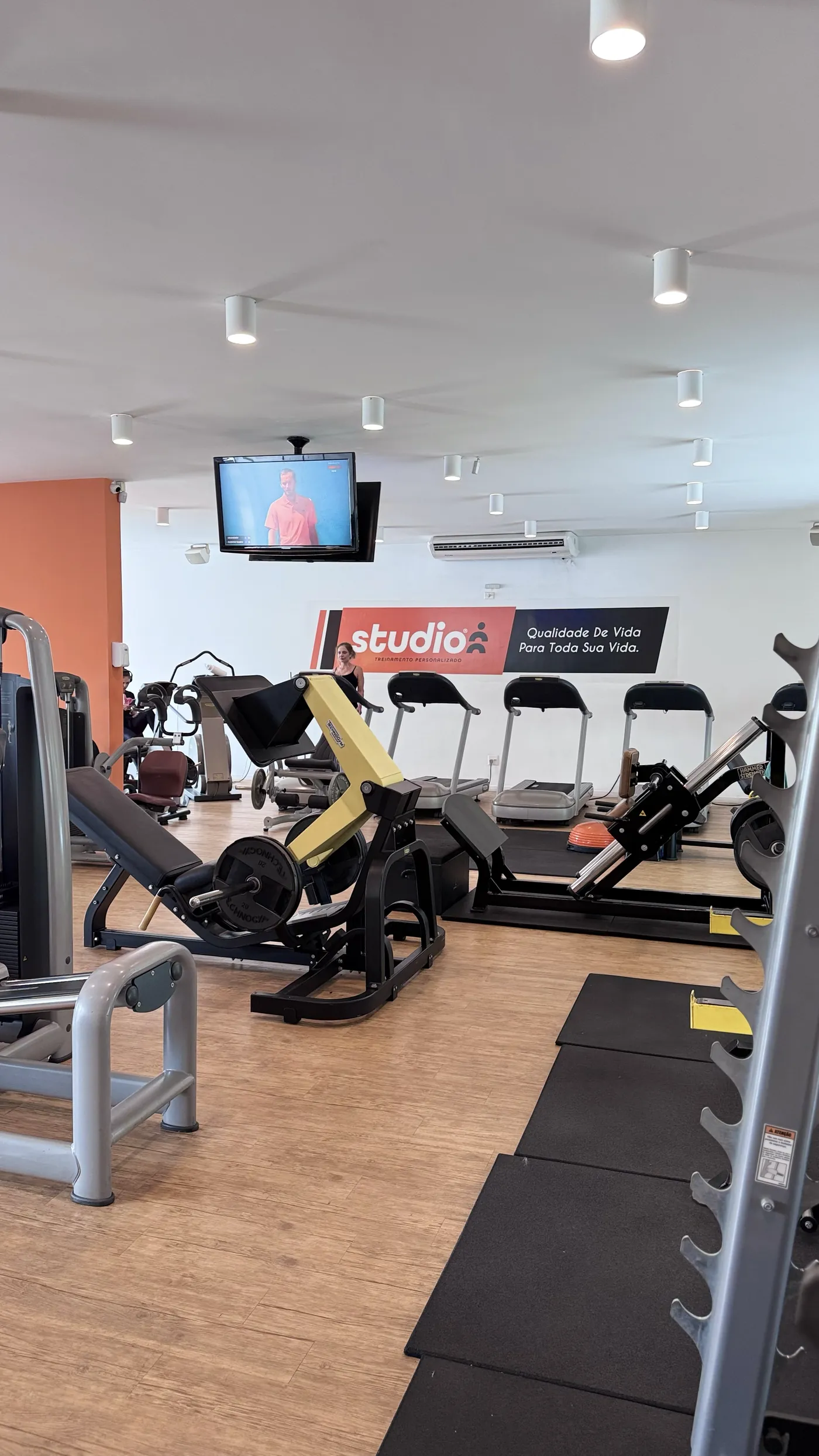 Sala de musculação